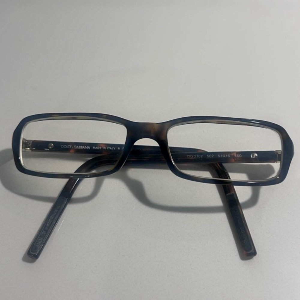 Dolce & Gabbana Y2K office siren Eyeglasses - model 3102, ***with Rx lenses